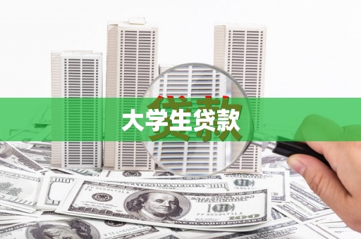 石河子大学生贷款