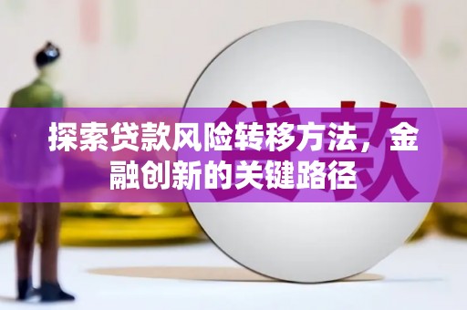 石河子探索贷款风险转移方法，金融创新的关键路径